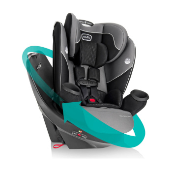 כיסא בטיחות מסתובב משולב בוסטר Revolve 360