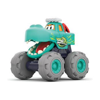 משאית מפלצת תנין - Monster Truck Crocodile - צבעוני