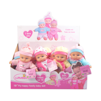 דיספליי 12 י"ח משפחת התינוקות שלי - My Happy Family Baby Doll - מעורב-צבעים