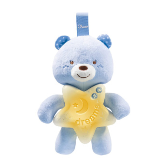דובי נתלה החלומות הראשון שלי - Toy First Dreams Goodnight Bear - תכלת